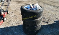 18" mag wheels w/ tires (4)