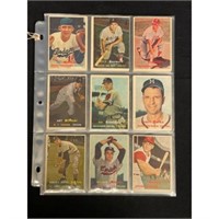(54) Different Topps Baseball Cards1957-1959