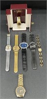 (L) Wristwatches, New And Lightly Used, With