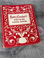 Vintage Betty Crocker cookbook w wear 1950s