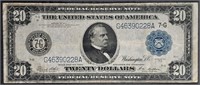 1914  $20 Federal Reserve Note   Chicago   VF