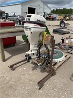 Outboard Motor And Stand