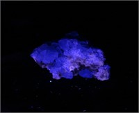 Fluorescent Blue Fluorite, New Mexico, 44 grams