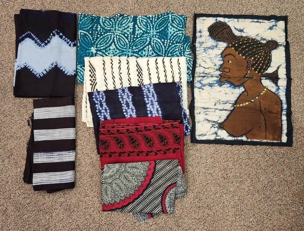 Grouping of African Fabrics