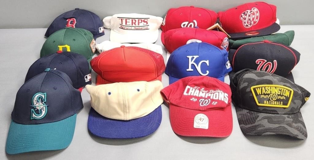 17 Baseball Hats Caps