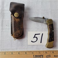 Buck 112 Knife in Sheath