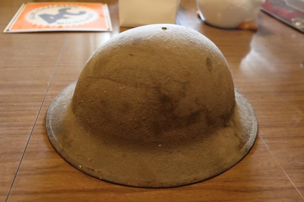 Vintage World War Helmet