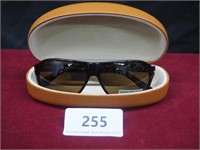 Tommy Hilfiger Sun Glasses With Case (Dark Brown)