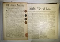 HISTORIC REVOLUTIONARY & CIVIL WAR PAPER LOT