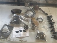 IH 2444 tractor parts including oil pump