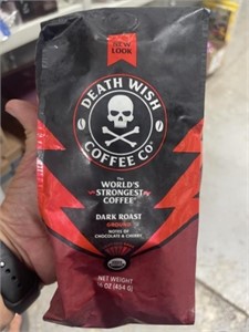 DIEATH WISH DARK ROAST GROUND COFFEE