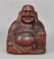 Carved Buddha Form Figure