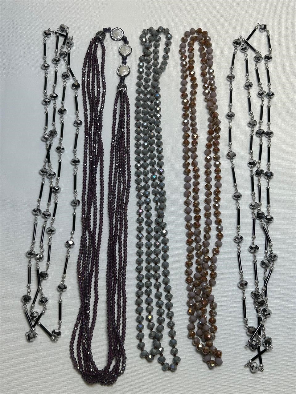 Five Bead Necklaces