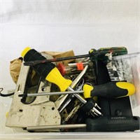 Lot Of Assorted Hardware / Tools