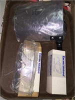 Lot of safety glasses and face shields (3)