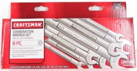 New-"Craftsman" 8-Pc Combination Wrench Set