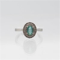 Beautiful Certified Natural 1.25ct Emerald Ring