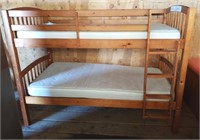 Set of Twin Bunk Beds w/ Mattresses