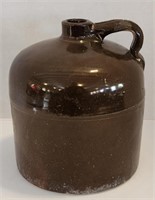 Vtg 9"T Whiskey Crock/Jug