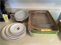 Pyrex Dish, Plates, Dishes