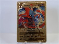 Pokemon Card Rare Gold Deoxys Vstar