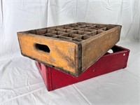 2 Coca Cola soda crates