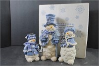 Snowman Candleholders