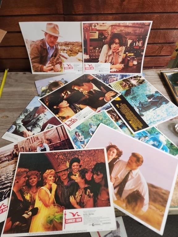 Large lot of Movie Lobby Cards