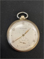 Vintage Gold Colored Wittnauer Pocket Watch.