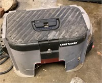 Craftsman tool storage and seat/step