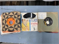 Several Vinyl Records 45's