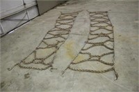 Pair of Tractor Chains, Approx 34"x145"