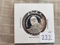 1973 Franklin Mint Collectors Society Member Silvr