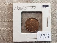 1935S Lincoln Cent UNC