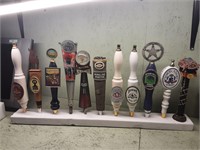 11 beer top handle display
