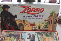 1958 Walt Disney Zorro Game by Whitman