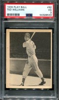 1939 Play Ball Ted Williams PSA Graded.