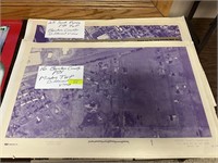 41- 34’’x22’’ Benton County aerial map