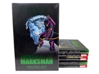 6 Marvel Avengers Hard Cover Books