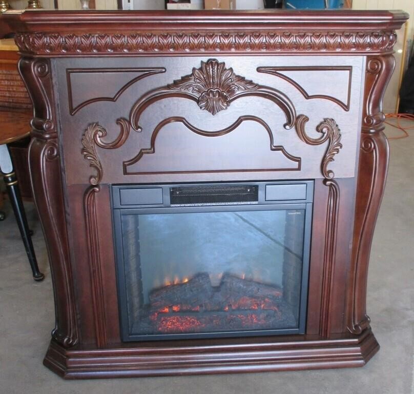 Beautiful Electric Fireplace, Convertible