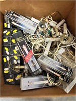 Box Lot of Electric and Battery Candles