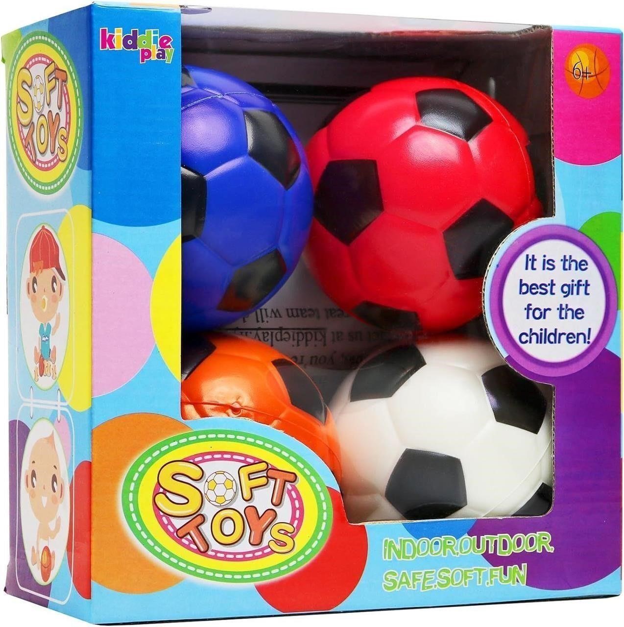 NEW/ / Kiddie Play Set of 4 Soft Balls