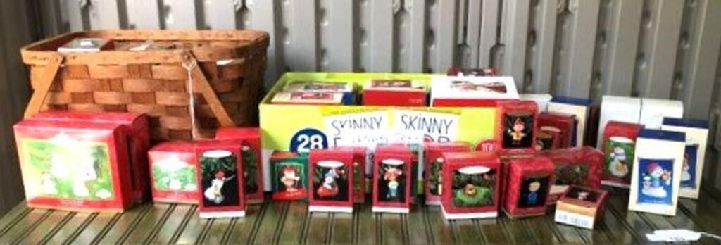 Hallmark Christmas Ornaments in Boxes