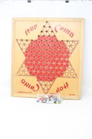 Hop Ching Checker Game
