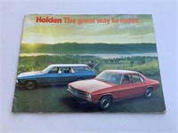 Holden HQ Era Dealership Brochure