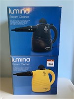 2 x Lumina Steam Cleaners in Boxes