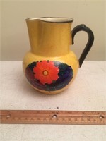 Hand Painted Pitcher Made in Czechoslovakia