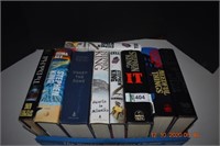 Nine Stephen King Hardback Books