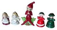 1950s-60s China Elf & Christmas Bells