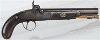 A.W. SPIES PERCUSSION 19th CENTURY, .50 PISTOL